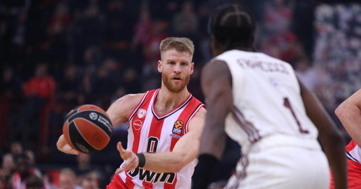 Thomas Wokup of Olympiacos exceeded 1000 assists in Euroleague