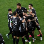 Οι παίκτες του ΟΦΗ πανηγυρίζουν γκολ στη Super League