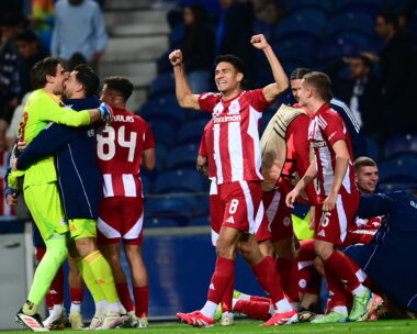 Οι ποδοσφαιριστές του Ολυμπιακού