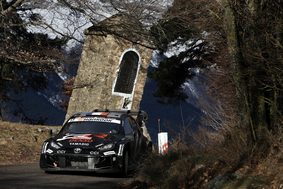 O Οζιέ με το TOYOTA GR Yaris Rally1