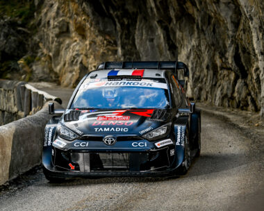 Ο Οζιέ με το Toyota Yaris Rally1