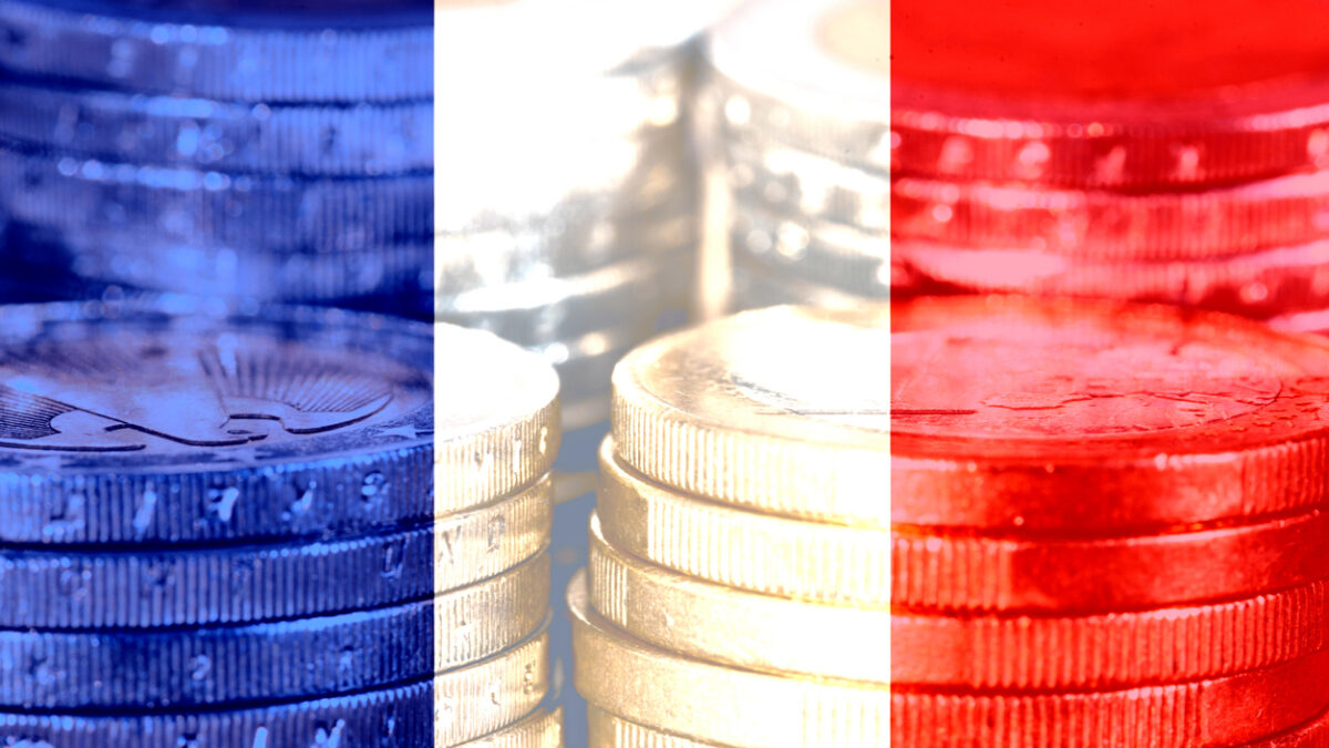 Flag of France, Economy and Euro Money