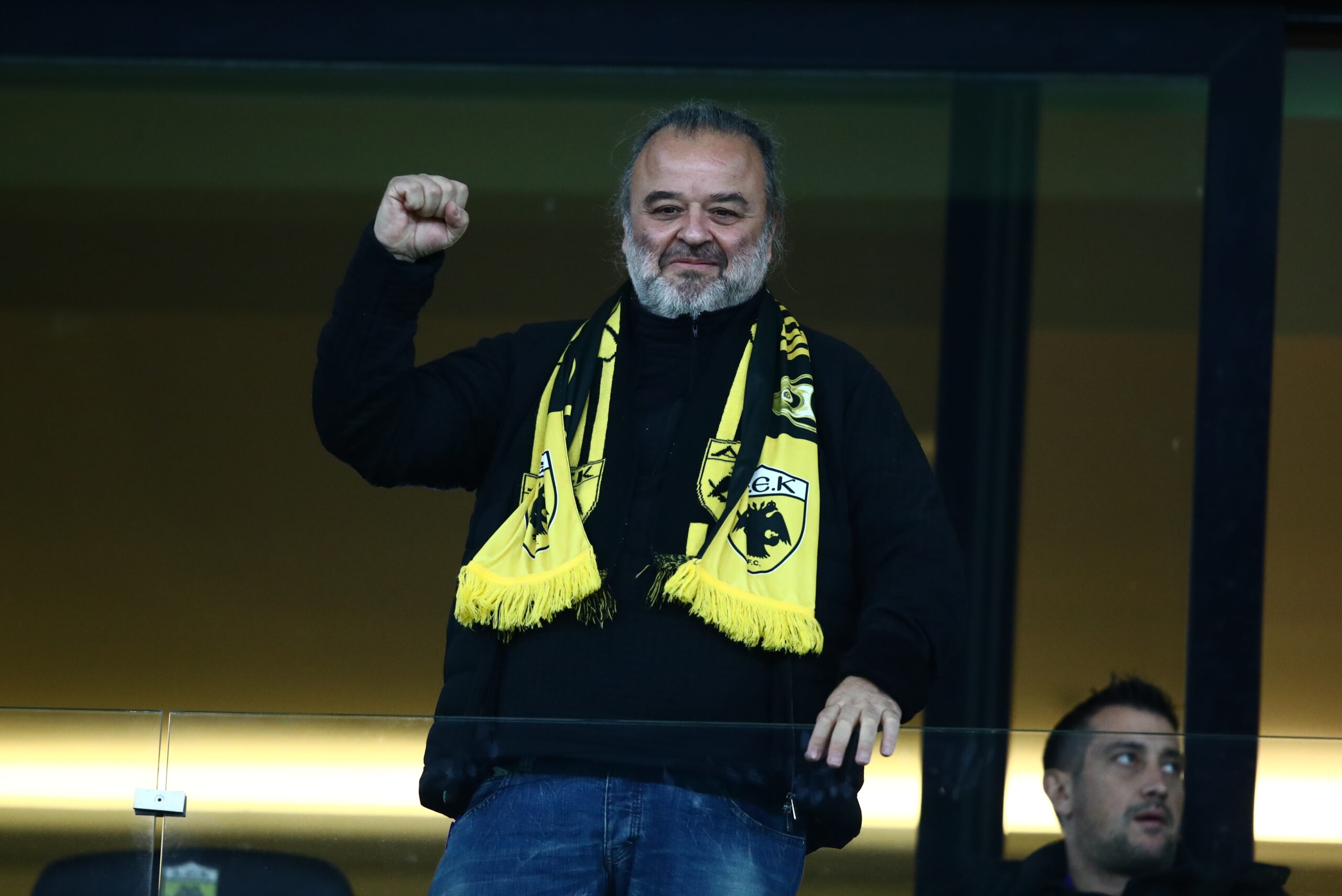Ο Μάριος Ηλιόπουλος στην OPAP Arena