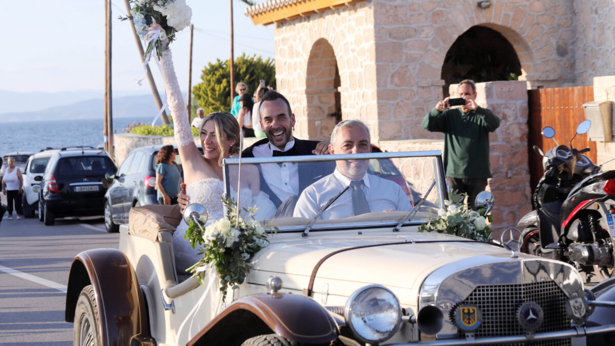 NDPphoto - Ο γάμος του Πάνου Μουζουράκη και της Μαριλού Κόζαρη