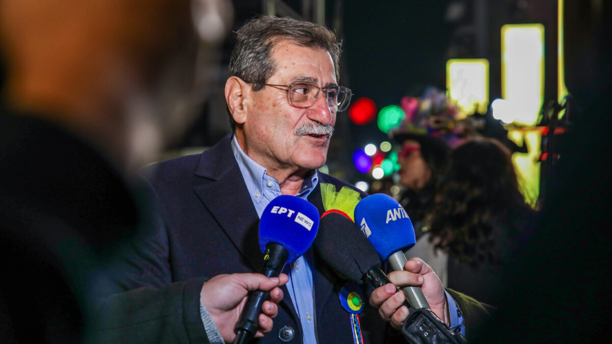 Τελετή έναρξης του Καρναβαλιού της Πάτρας, στην πλατεία Γεωργίου, Σάββατο 18 Ιανουαρίου 2025. 
(EUROKINISSI)