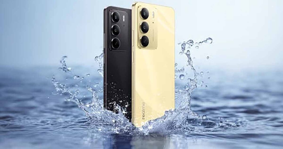 Realme launches the C75, the first waterproof IP69 with a certificate for durability