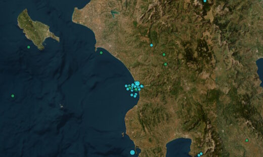 Σεισμός 3,6 Ρίχτερ στην Ηλεία: Κοντά στη Ζαχάρω το επίκεντρο