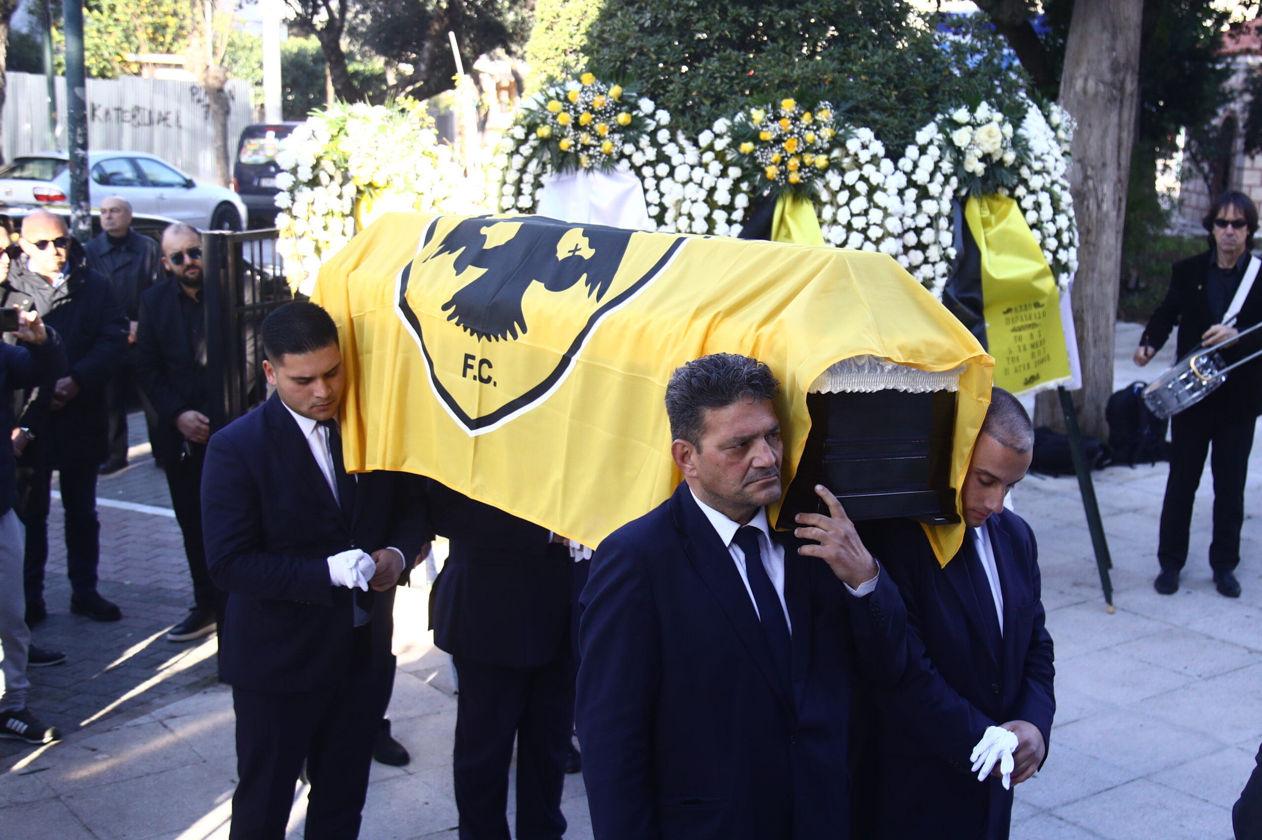 Ανδρέας Σταματιάδης: Με τον ύμνο της ΑΕΚ το τελευταίο αντίο στον θρύλο της Ένωσης