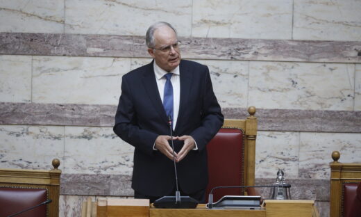 Ψηφοφορία για την εκλογή Προέδρου, Αντιπροέδρων, Γραμματέων και Κοσμητόρων της νέας Βουλής, Δευτέρα 29 Μαΐου 2023. 
(ΓΙΩΡΓΟΣ ΚΟΝΤΑΡΙΝΗΣ