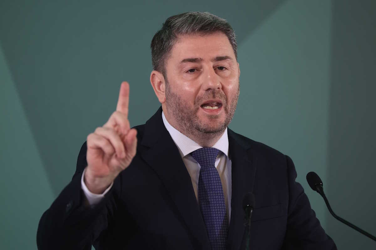 Ο πρόεδρος του ΠΑΣΟΚ Νίκος Ανδρουλάκης