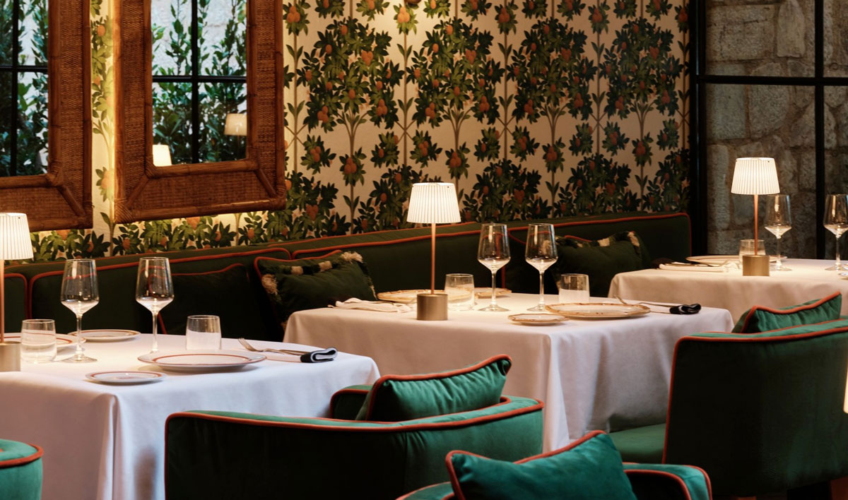 Εσωτερικός χώρος του Gio Restaurant