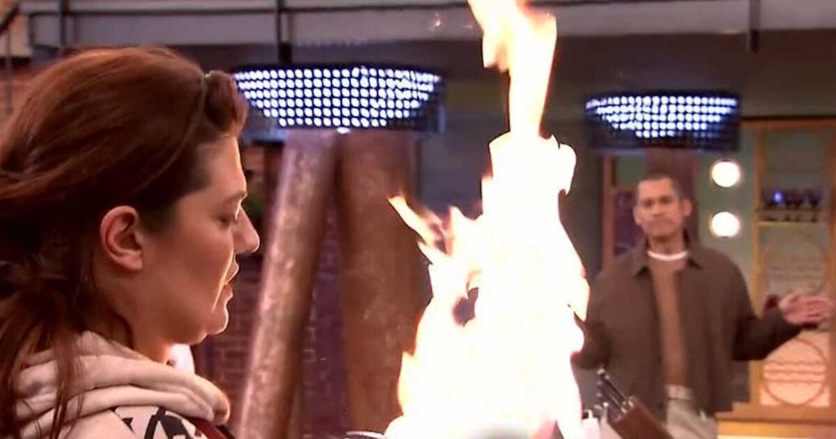 Η κουζίνα του MasterChef «πήρε» φωτιά