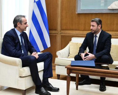 Κυριάκος Μητσοτάκης και Νίκος Ανδρουλάκης - (EUROKINISSI