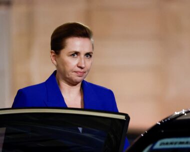 Η πρωθυπουργός της Δανίας Μέτε Φρεντέρικσεν