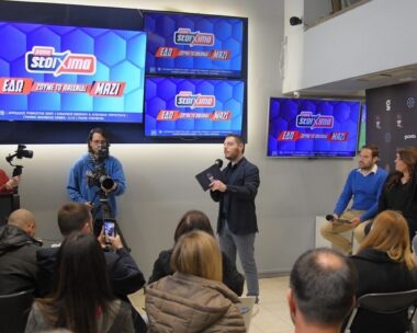 Pre-Game Show by Gazzetta στο κατάστημα ΟΠΑΠ στον Βύρωνα