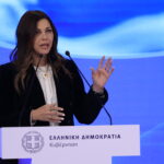 Η υπουργός Κοινωνικής Συνοχής και Οικογένειας, Σοφία Ζαχαράκη
