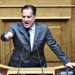 Ο Άδωνις Γεωργιάδης στη Βουλή