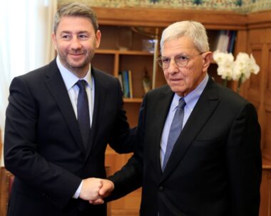 Νίκος Ανδρουλάκης και Τάσος Γιαννίτσης