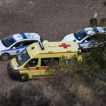 Ασθενοφόρο και περιπολικά
