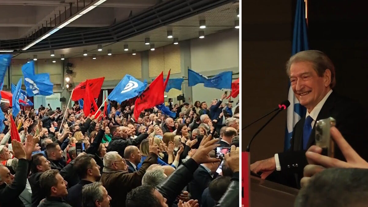Από την ομιλία του Σαλί Μπερίσα στο ΣΕΦ