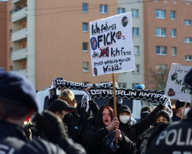 Διαδήλωση στο Βερολίνο κατά του ακροδεξιού κόμματος AfD