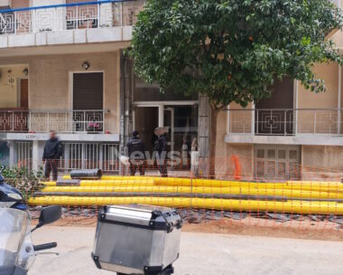 Η πολυκατοικία όπου έγινε το έγκλημα στο Παγκράτι