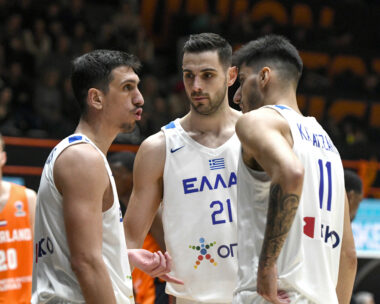Οι παίκτες της Εθνική μπάσκετ