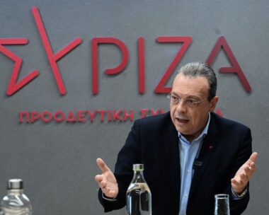 Ο πρόεδρος του ΣΥΡΙΖΑ Σωκράτης Φάμελλος