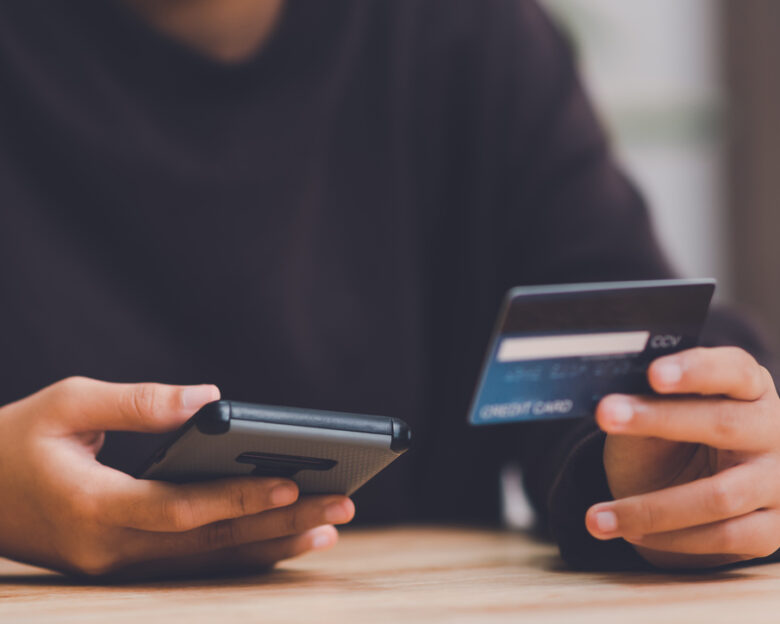 Consumers use credit cards to conduct financial transactions