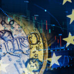Abstract concept of Euro
