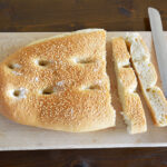 Lagana, traditional bread baked only on Clean Monday