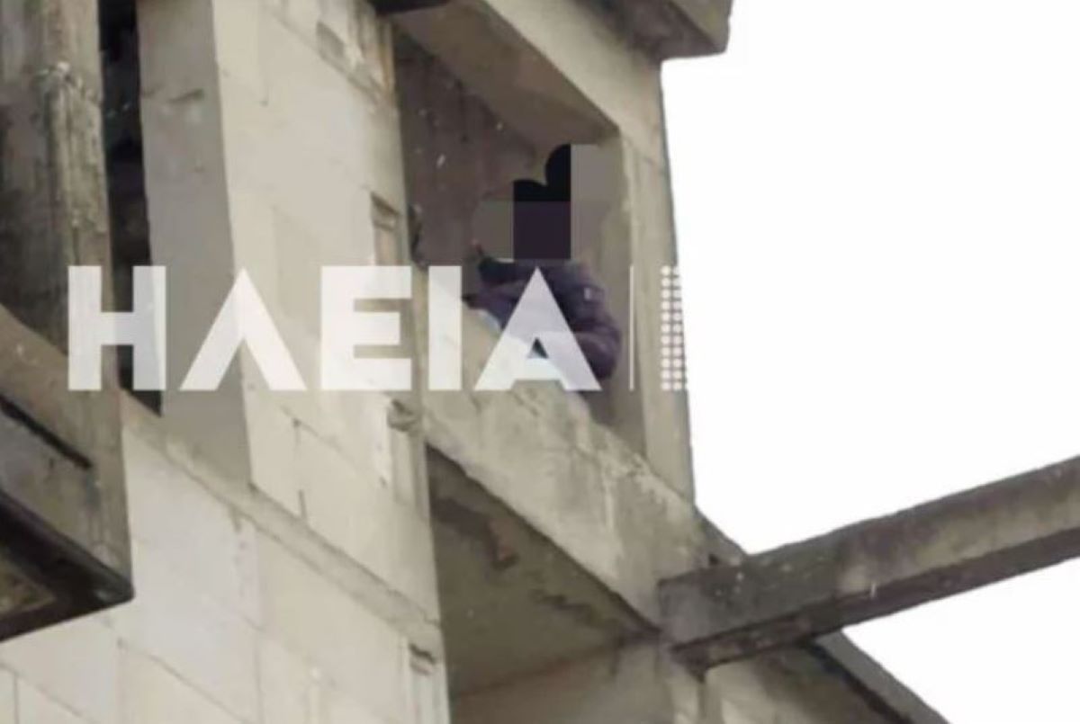 Αμαλιάδα: Άνδρας απειλούσε να αυτοκτονήσει από ταράτσα οικοδομής