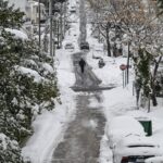 Χιονισμένος δρόμος