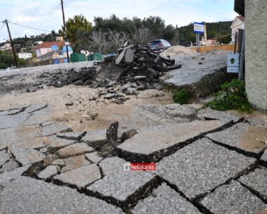 Κεφαλονιά: Εικόνες καταστροφής λόγω της κακοκαιρίας – «Έχουμε φαινόμενα Ιανού» λέει ο δήμαρχος Αργοστολίου