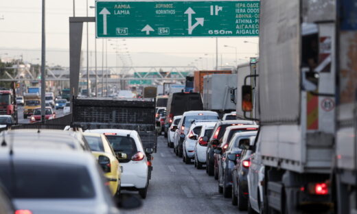 Αυξημένη κίνηση στον Κηφισό