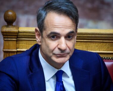 O Κυριάκος Μητσοτάκης
