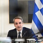 Ο Κυριάκος Μητσοτάκης στη συνεδρίαση του υπουργικού συμβουλίου