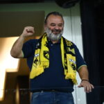 Ο Μάριος Ηλιόπουλος στην OPAP Arena
