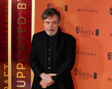 Ο Μαρκ Χάμιλ στα βραβεία Bafta