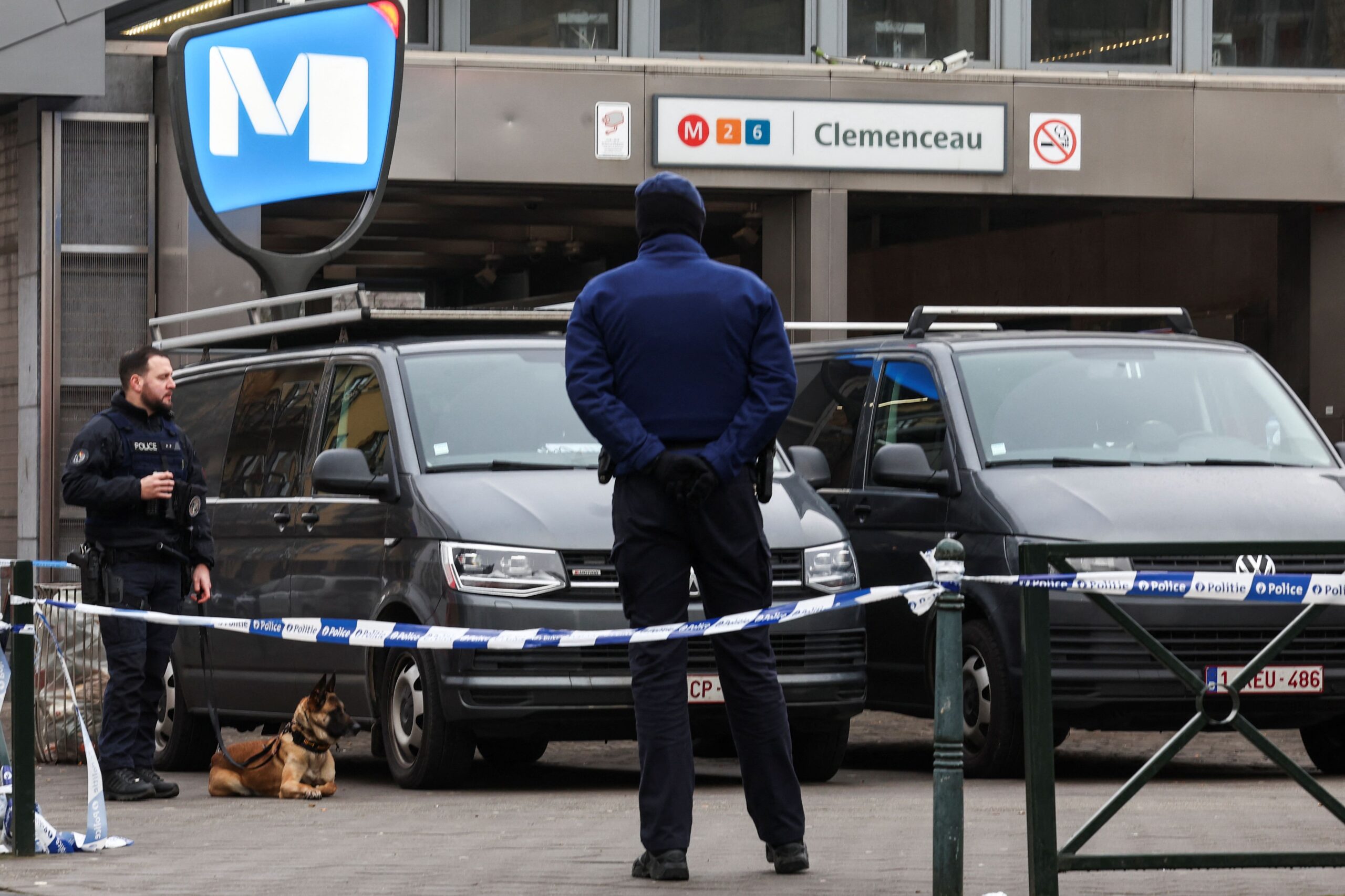 Πυροβολισμοί στο σταθμό του μετρό Clemenceau στις Βρυξέλλες - REUTERS