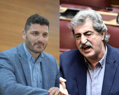 Ο Νίκος Πολάκης και ο Διονύσης Τεμπονέρας