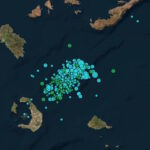 Η σεισμική δραστηριότητα την τελευταία εβδομάδα σύμφωνα με το Γεωδυναμικό Ινστιτούτου