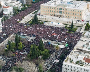 Μεγάλη η συγκέντρωση στο συλλαλητήριο στο Σύνταγμα