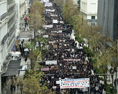 Συλλαλητήριο για την τραγωδία στα Τέμπη