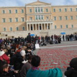 Συλλαλητήριο στην πλατεία Συντάγματος για την τραγωδία των Τεμπών