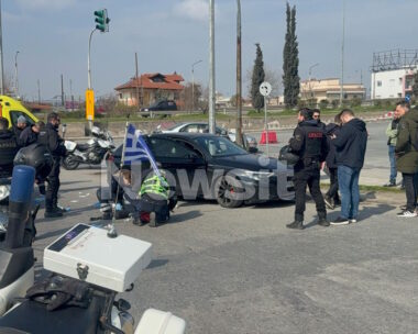 Λίγα λεπτά μετά τους πυροβολισμούς στη Θεσσαλονίκη