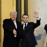 Ντόναλντ Τραμπ και Εμανουέλ Μακρόν