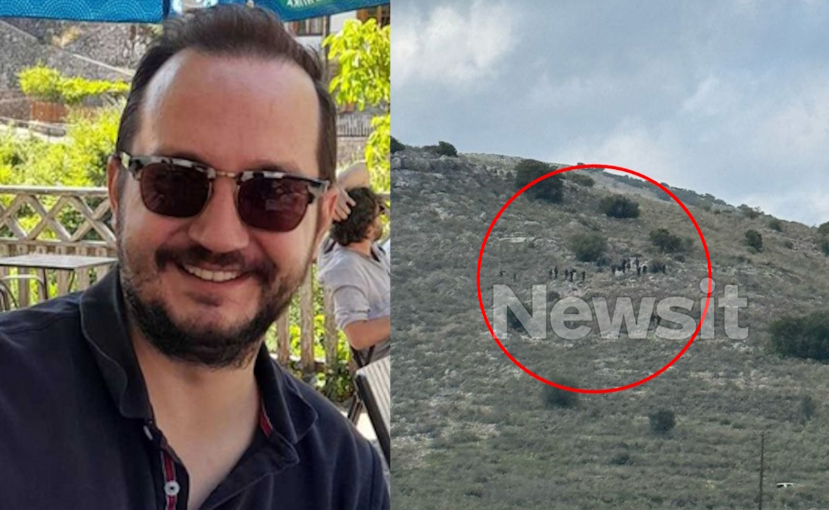 Ο Βασίλης Καλογήρου και το σημείο όπου εντοπίστηκε η σορός του