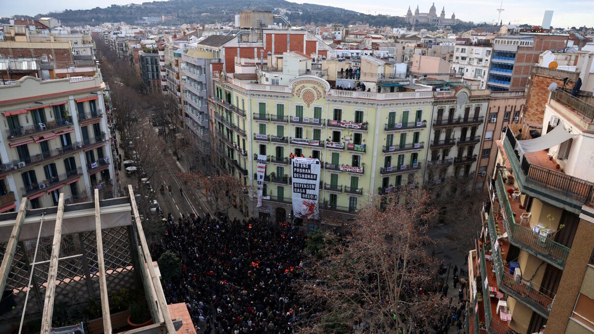 Διαδήλωση για την στεγαστική κρίση στην Βαρκελώνη - Φωτογραφία αρχείου Reuters - Nacho Doce