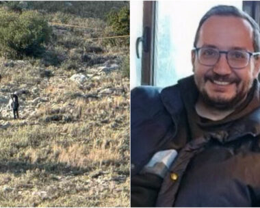 Ο Βασίλης Καλογήρου και το σημείο που βρέθηκε η σορός του στον Τύρναβο